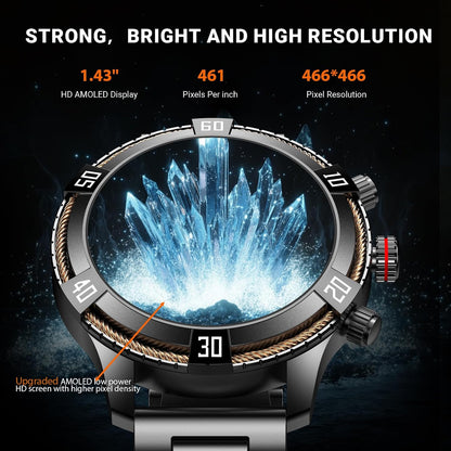 Smartwatch para Hombre con Llamadas Bluetooth y Pantalla AMOLED