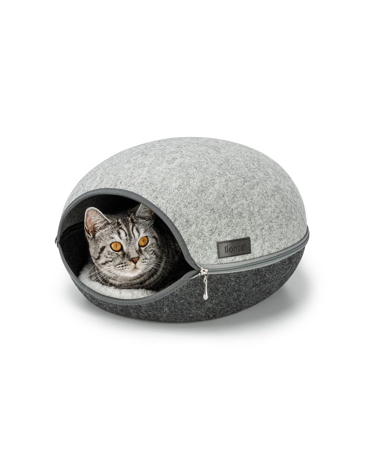 Cueva de Fieltro para Gatos con Cremallera