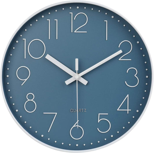 Reloj de Pared Silencioso Moderno de 12 Pulgadas