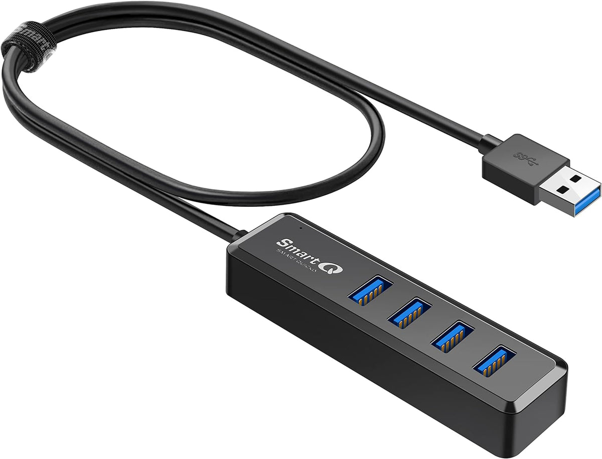 Hub USB 3.0 de 4 Puertos para Ordenador