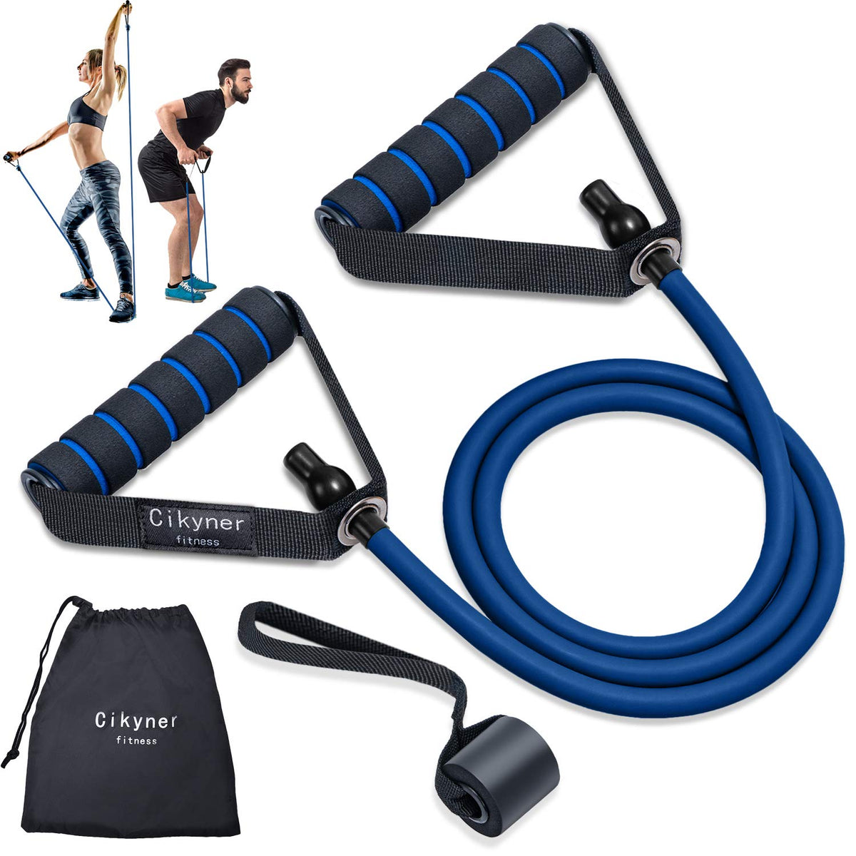 Tubo de Resistencia con Asas para Entrenamiento