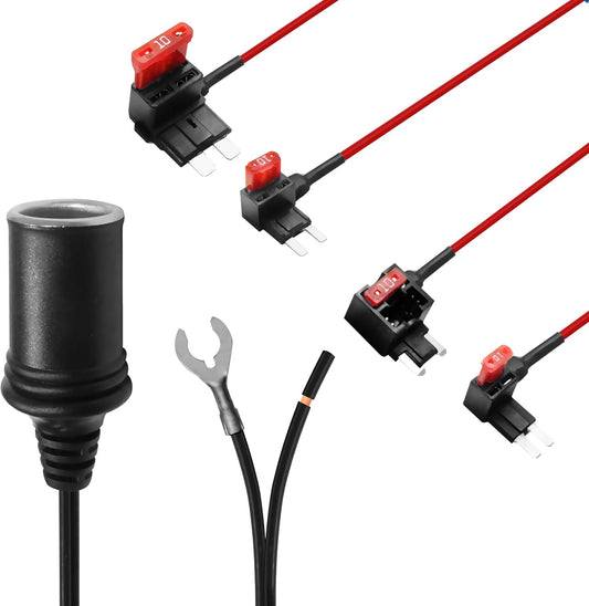 Kit de toma de circuito con enchufe de mechero 12V