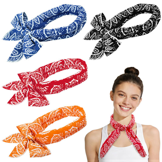 Pack de 4 Pañuelos Refrescantes para el Cuello