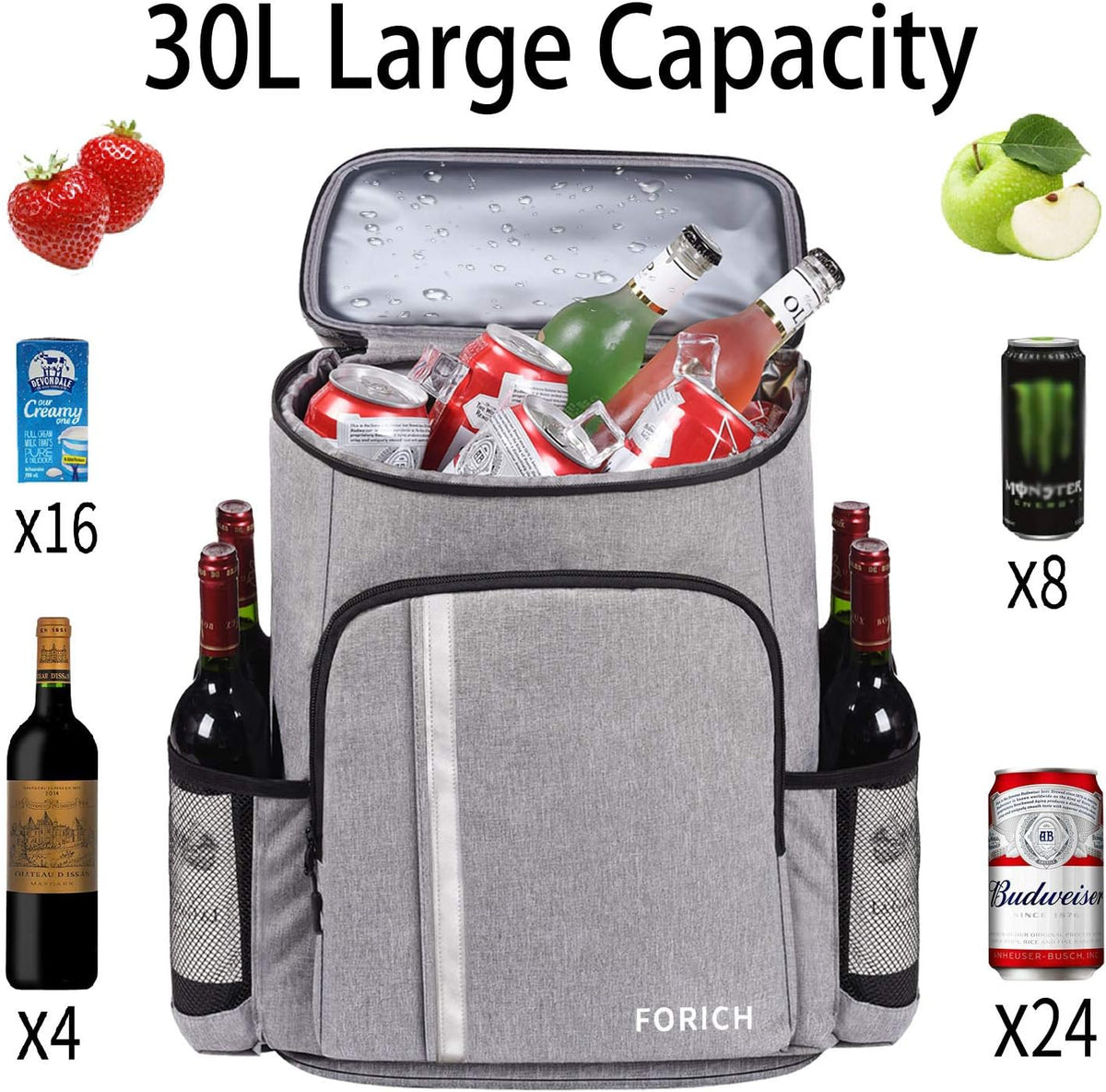 Mochila Nevera Aislante para Camping y Playa