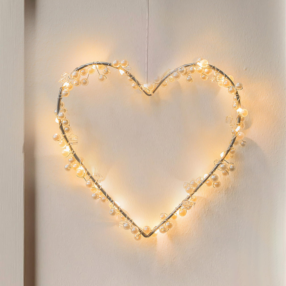 Guirnalda de Luces LED con Forma de Corazón