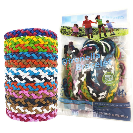 Pack de 12 Pulseras Antimosquitos Naturales