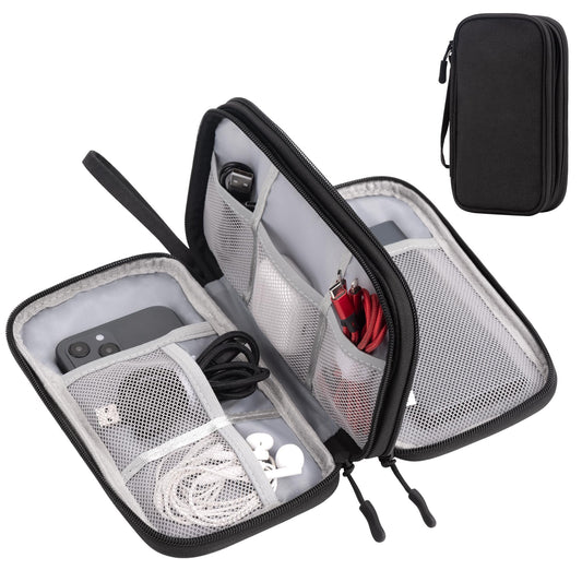 Organizador de Cables para Viaje Doble Capa