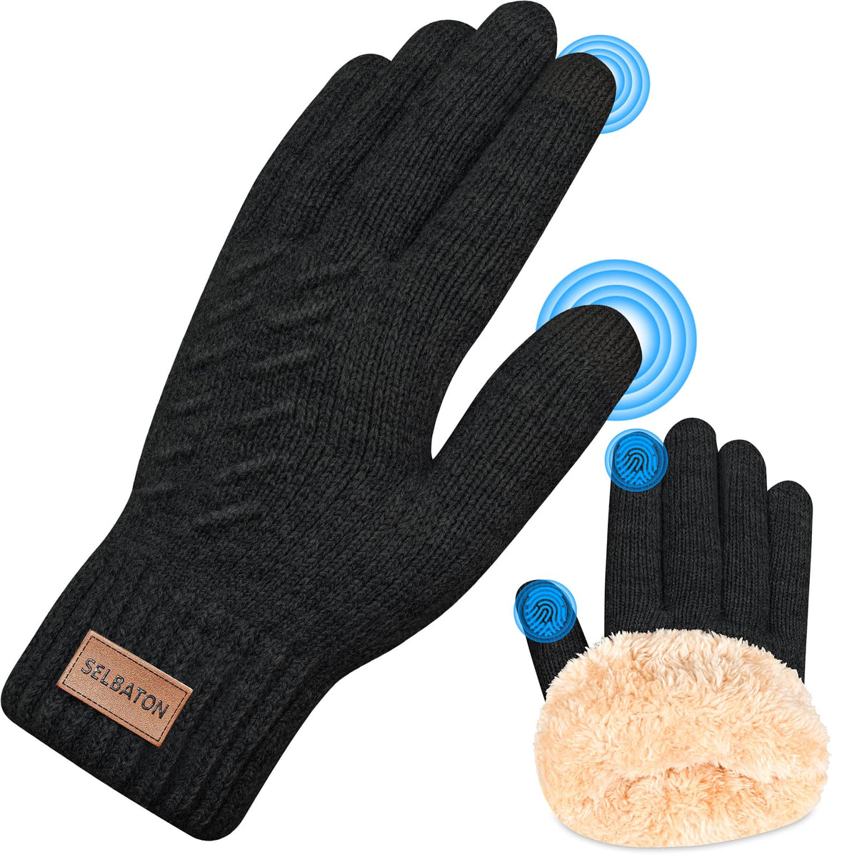 Guantes Térmicos Impermeables para Pantalla Táctil