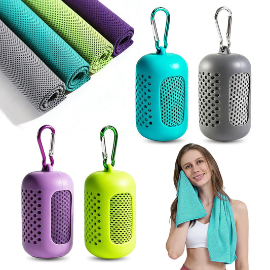 Pack de 4 Toallas Refrescantes Deportivas
