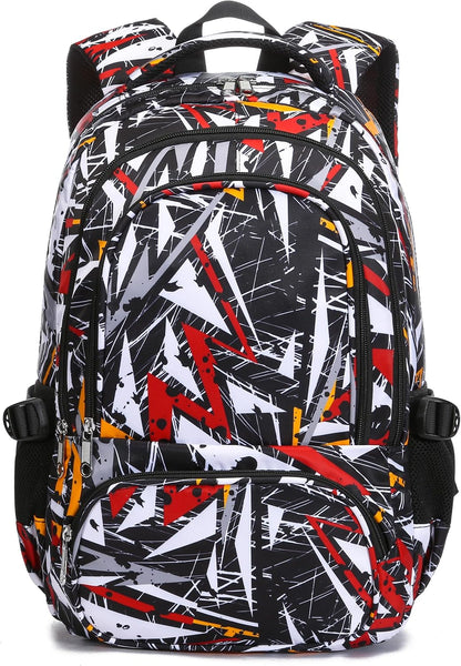 Mochila Escolar Grande para Niños con Estampado Camuflaje
