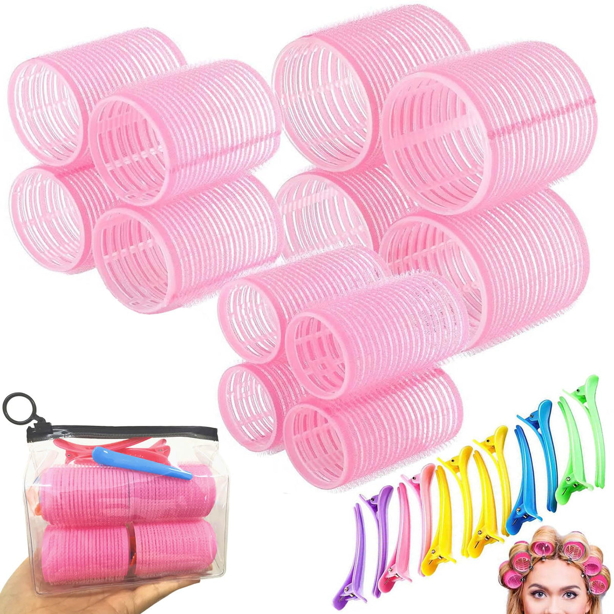 Set de Rulos sin Calor para Rizos