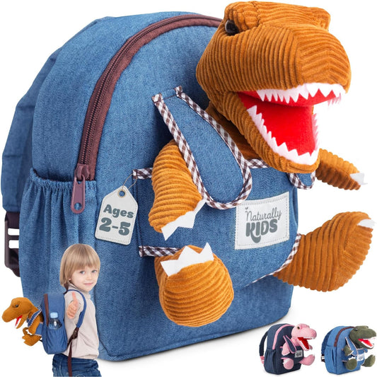 Mochila infantil con dinosaurio desmontable