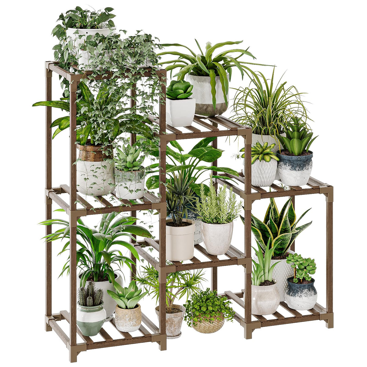 Soporte Escalera de 3 Niveles para Plantas