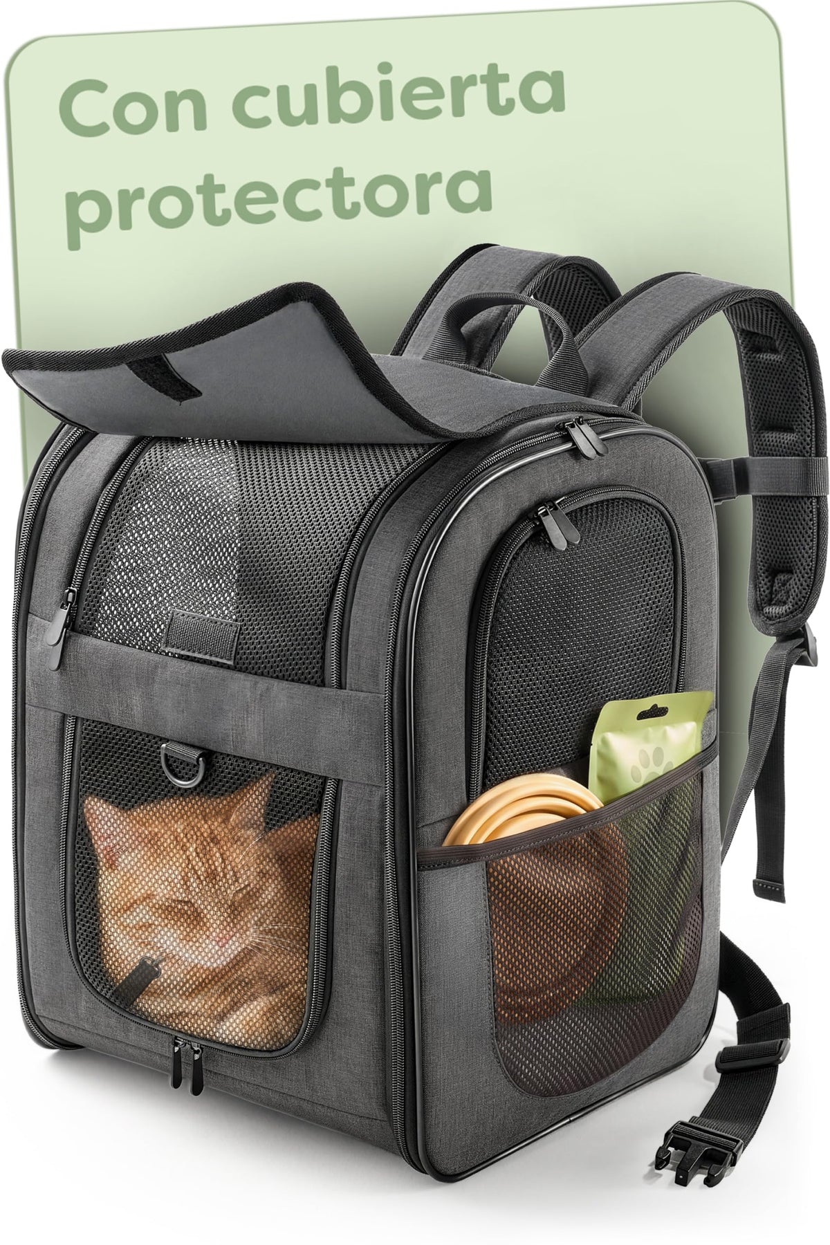 Mochila Transportadora para Gatos y Perros
