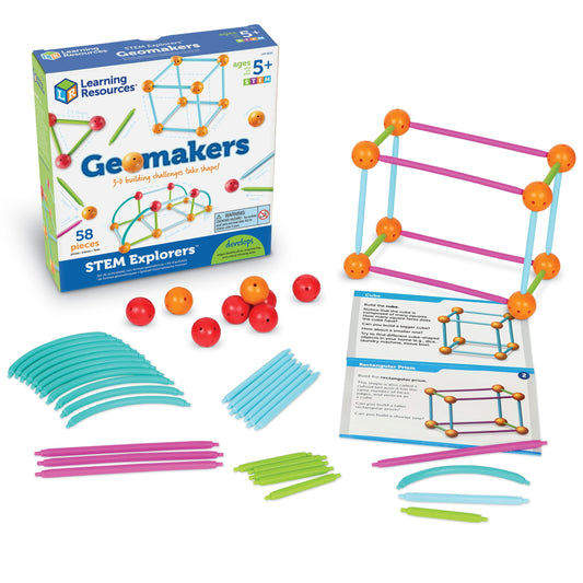 Set de formas geométricas educativas para niños
