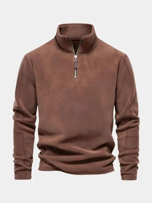 Chaqueta de Felpa Minimalista para Mujer