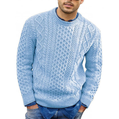 Suéter de Punto Trenzado para Hombre