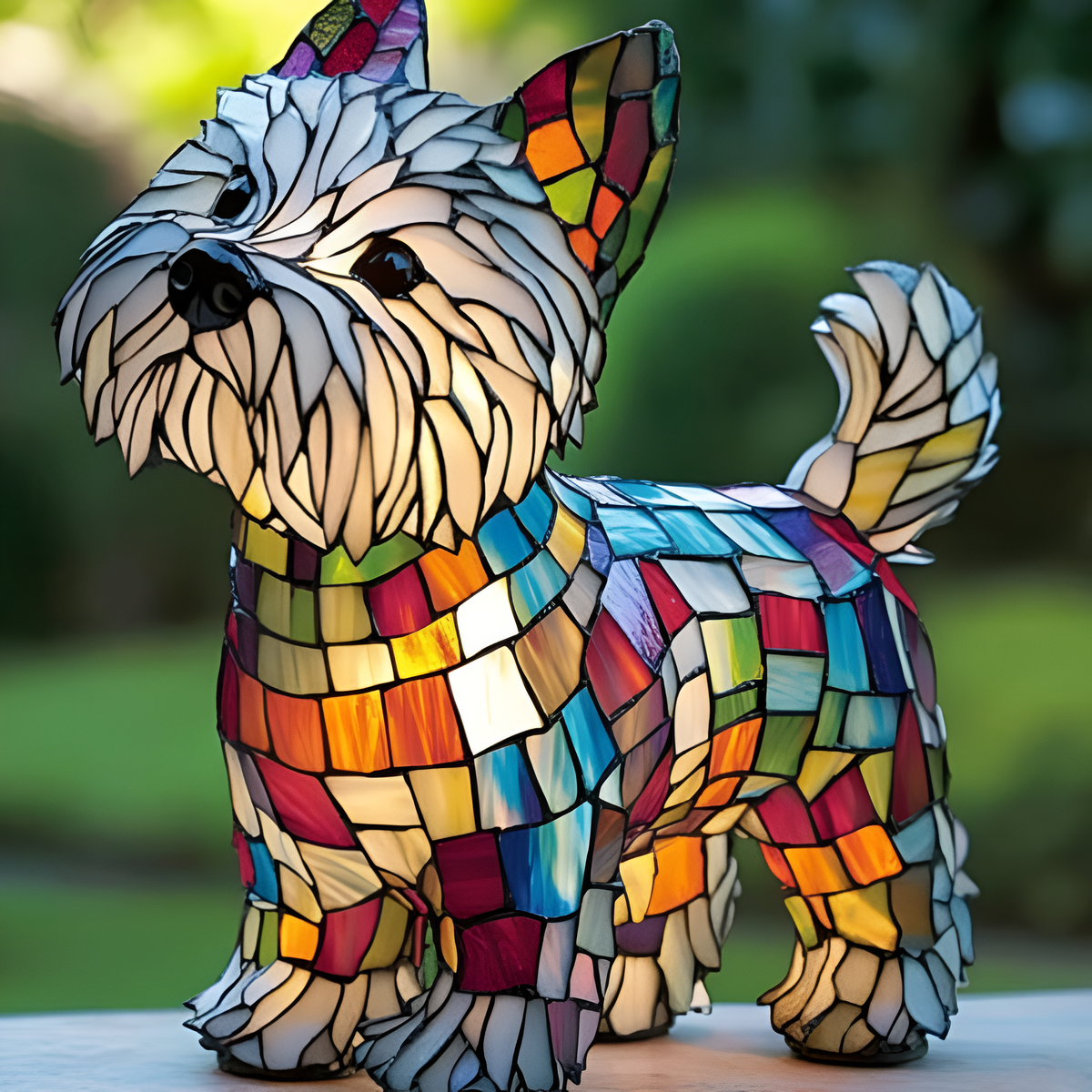 Lámpara Mágica con Forma de Perro
