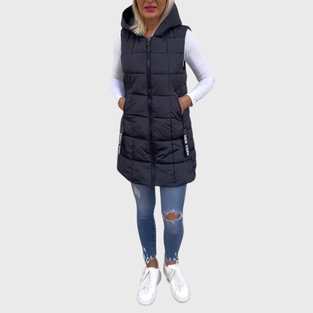 Chaleco de Invierno sin Mangas para Mujer