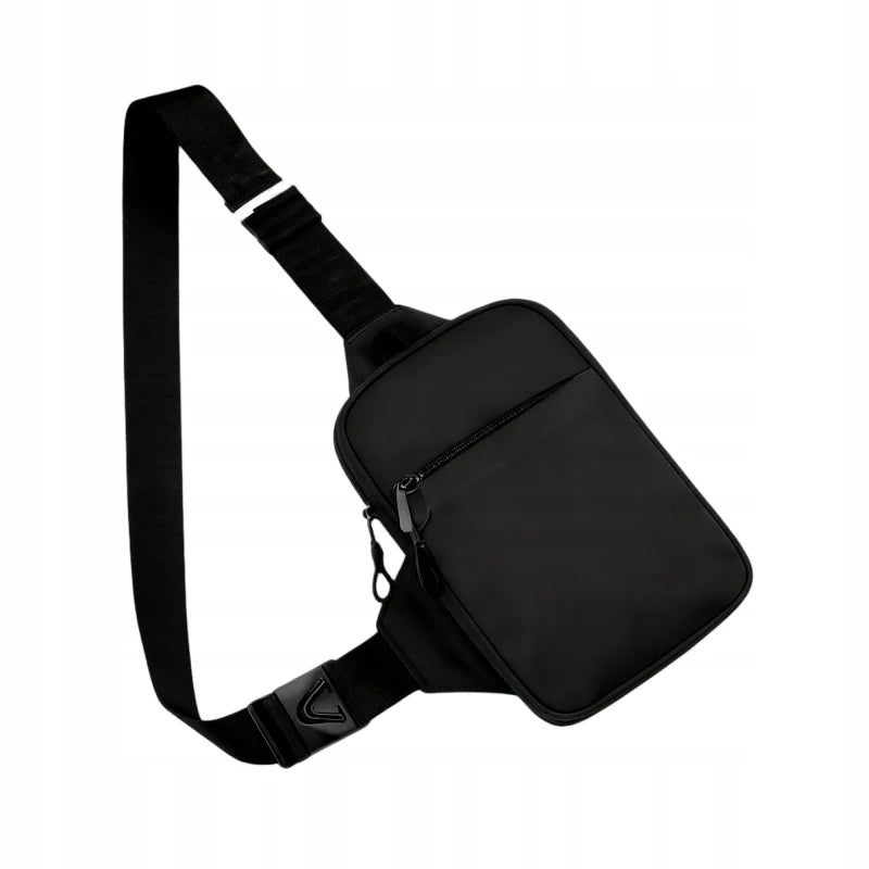 ROAM Sling — detalle cremallera metálica