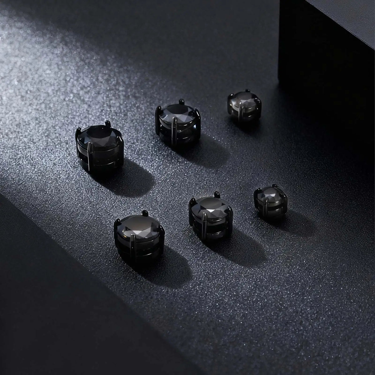 Pendientes Magnéticos sin Piercing - Circonita, Acero Inoxidable