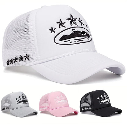 Gorra Trucker Unisex - Malla Transpirable, Ajustable