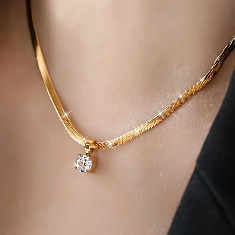 Collar Valentina Elegante Dorado