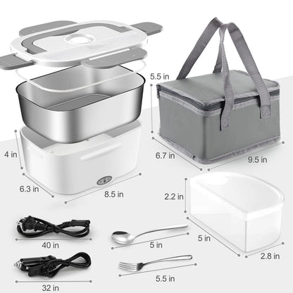 Lonchera Eléctrica para Calentar la Comida 110V