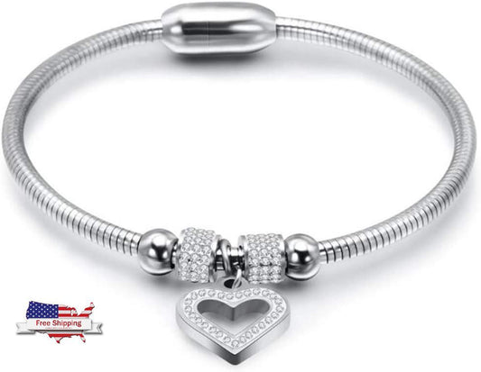 Pulsera de Plata de Ley 925 Joyería Fina para Mujer