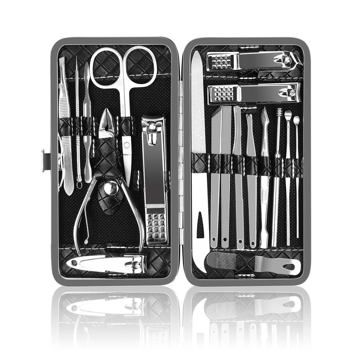 Kit de Aseo Profesional para Unas con Estuche de Viaje