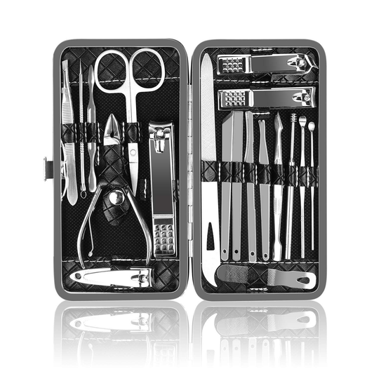 Kit de Aseo Profesional para Unas con Estuche de Viaje