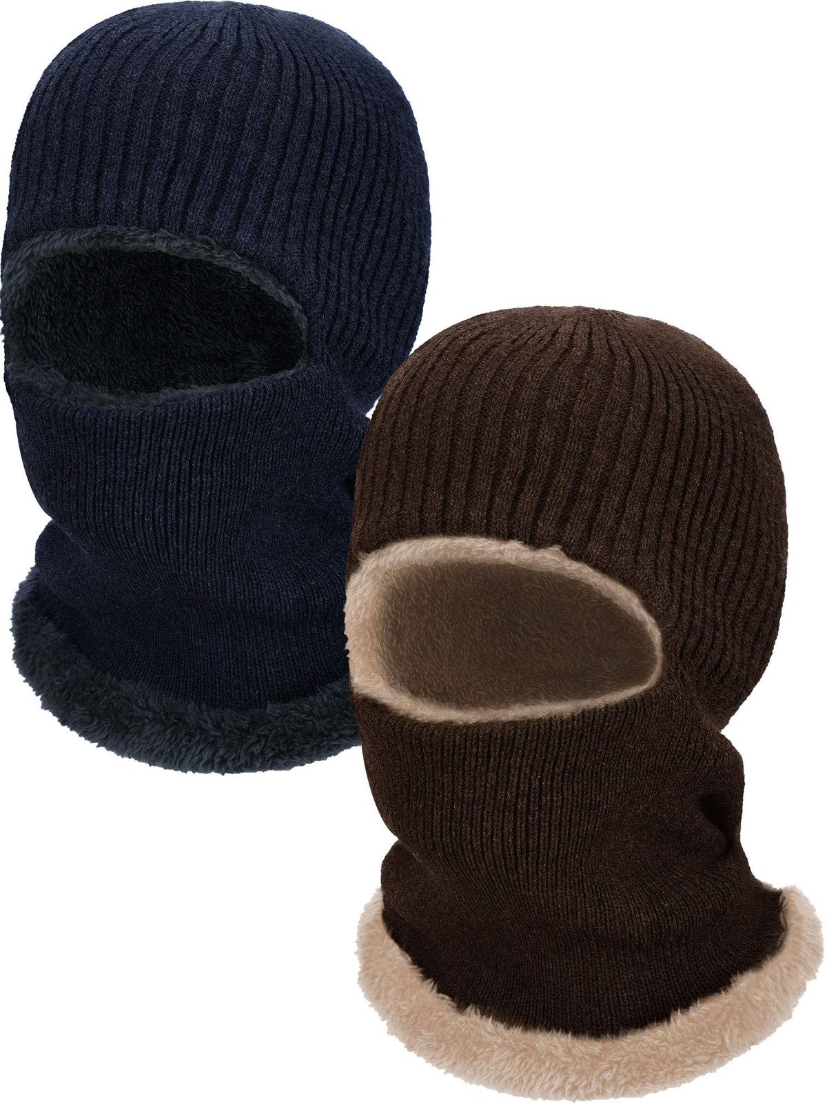 Pack de 2 Pasamontanas Termicos de Punto para Invierno