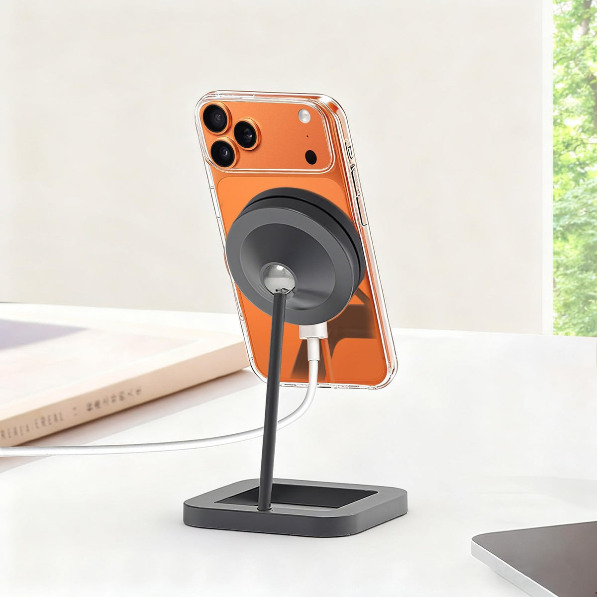 Funda Magnetica Transparente para iPhone 17 Pro Max