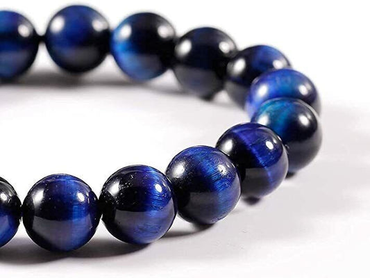 Pulsera de Piedra Natural Azul para Hombre y Mujer