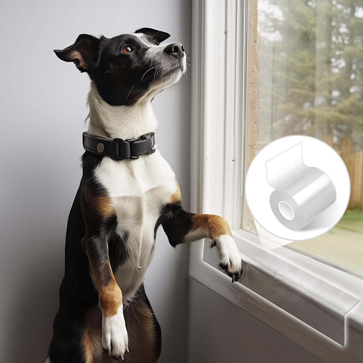 Protector de Puerta contra Aranazos de Perros