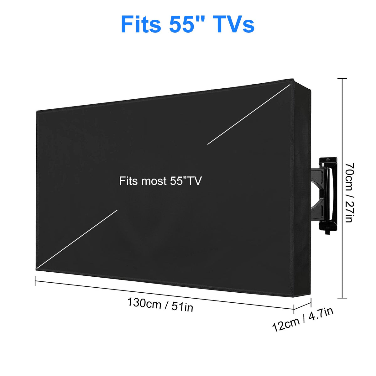 Funda Impermeable para TV de Exterior (55 pulgadas)
