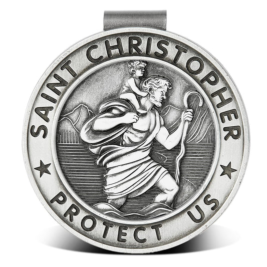 Medalla de San Cristóbal para Visera de Coche