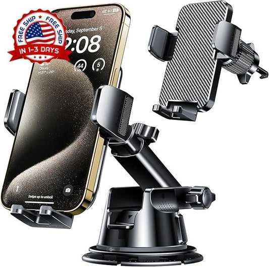 Soporte de Movil 360 Grados para Salpicadero de Coche