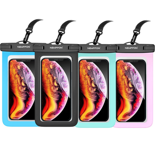 Pack de 4 Fundas Impermeables para Móvil