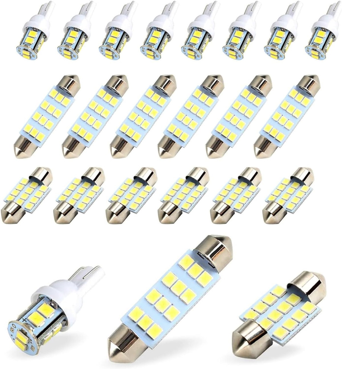 Pack de 20 Luces LED para Maletero de Coche
