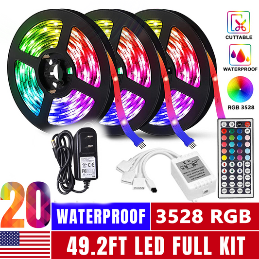 Tira LED RGB con Mando a Distancia