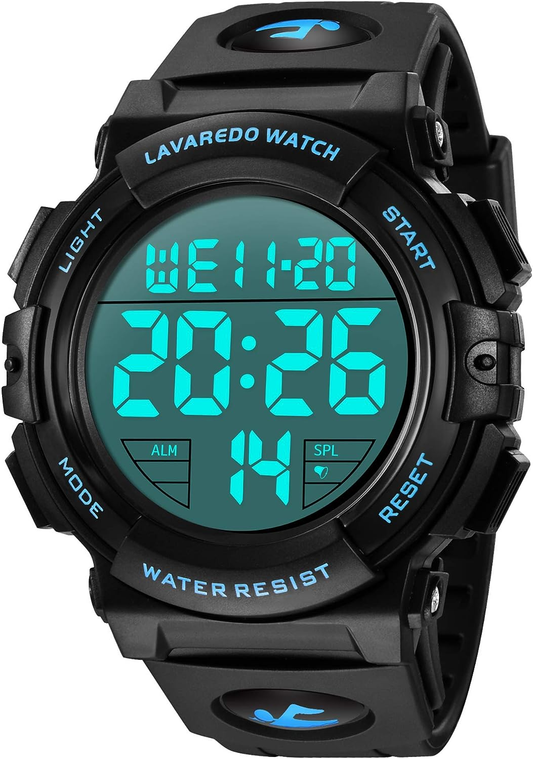 Reloj Digital Deportivo Militar Resistente al Agua