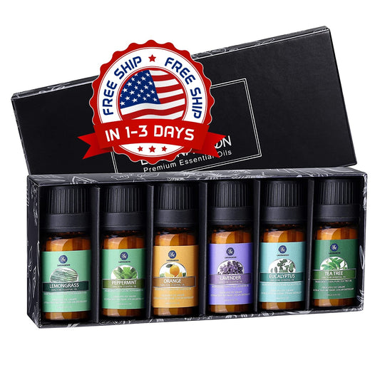 Set de Aceites Esenciales Puros para Aromaterapia