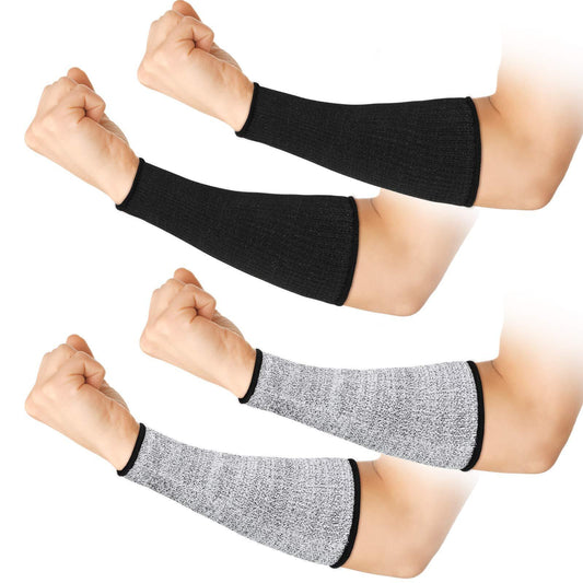 Set de 2 Pares de Mangas Protectoras Resistentes a Cortes
