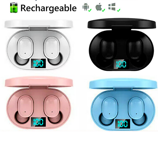 Auriculares TWS Inalambricos Impermeables con Cancelacion de Ruido