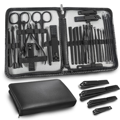 Kit de 30 Cortaunas de Acero Inoxidable
