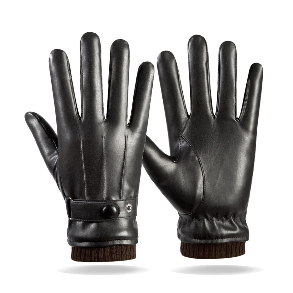 Guantes de Cuero con Pantalla Tactil para Conducir