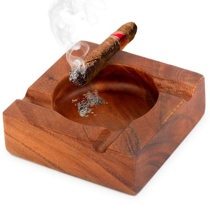 Cenicero de Madera para Cigarros Exterior