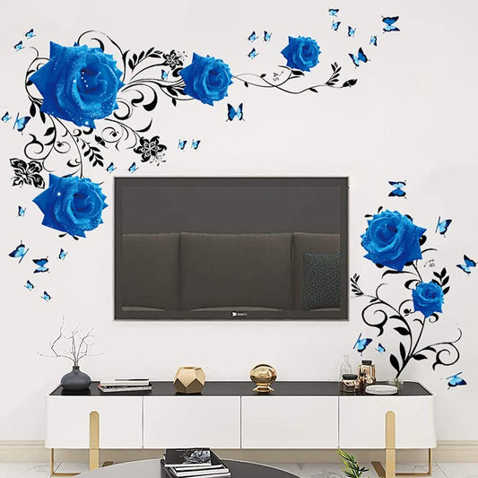 Vinilos Decorativos de Rosas para Pared