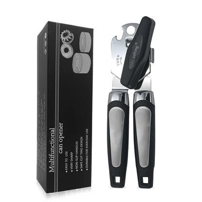 Abrelatas Manual Resistente de Acero Inoxidable